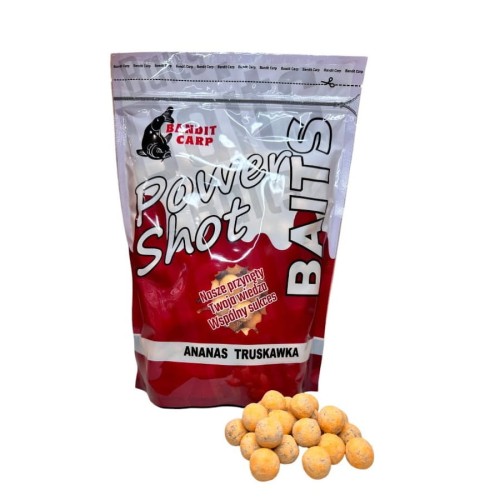 Przejdź do produktu BANDIT CARP kulki zanętowe Ananas-Truskawka 18mm, 1kg 