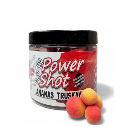 Przejdź do produktu BANDIT CARP kulki Pop Up Ananas-Truskawka 10/16mm, 200 ml