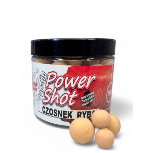 Przejdź do produktu BANDIT CARP kulki Pop Up Czosnek-Ryba 10/16mm, 200 ml