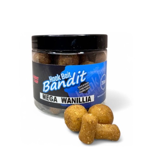 Przejdź do produktu BANDIT CARP kulki i dumbellsy przynętowe Mega Wanilia 16mm, 200 ml
