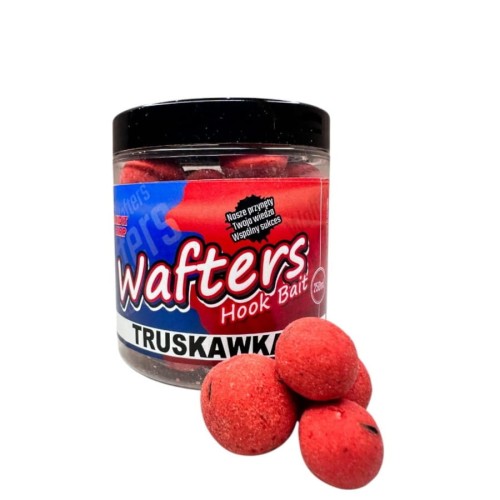 Przejdź do produktu BANDIT CARP kulki Wafters Truskawka 16/20mm, 250 ml