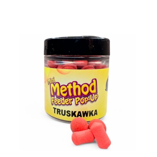 Przejdź do produktu BANDIT CARP kulki i dumbellsy Pop Up Truskawka 6/8mm, 75 ml