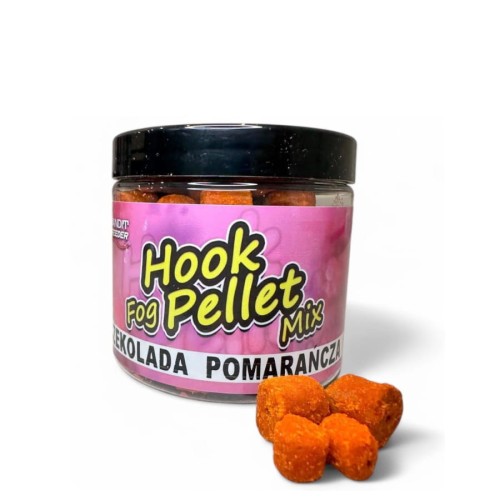 Przejdź do produktu BANDIT CARP pellet haczykowy smużący Czekolada Pomarańcza 8/10mm, 200 ml