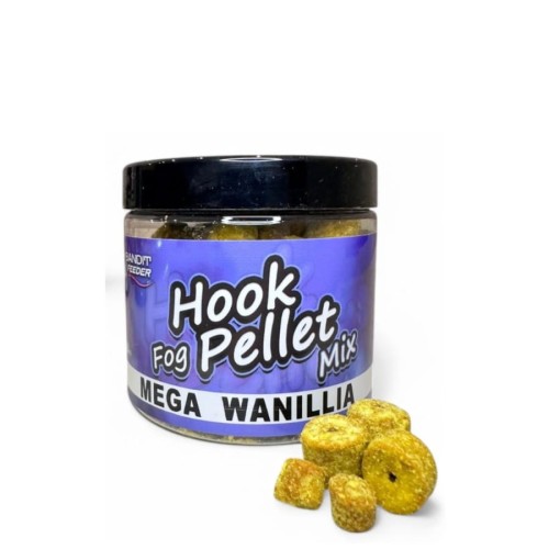 Przejdź do produktu BANDIT CARP pellet haczykowy smużący Mega Wanilia 8/10mm, 200 ml