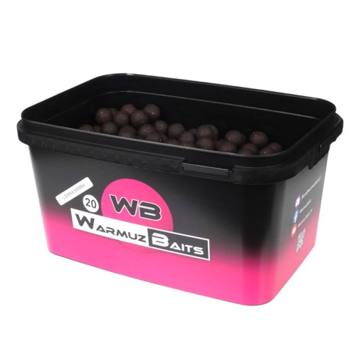 Przejdź do produktu WARMUZ BAITS kulki zanętowe Czarna Mamba 20mm, 3kg
