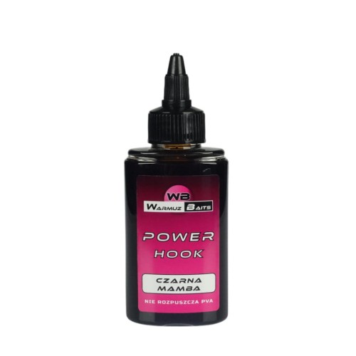 Przejdź do produktu WARMUZ BAITS dip Power Hook Czarna Mamba, 90 ml