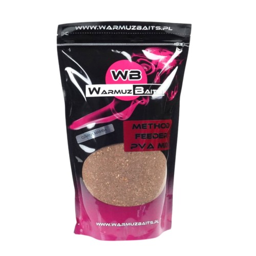 Przejdź do produktu WARMUZ BAITS zanęta Method Feeder&PVA Mix Czarna Mamba, 900 g