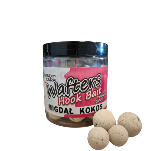 Przejdź do produktu BANDIT CARP kulki Wafters Migdał-Kokos 16/20mm, 250 ml 