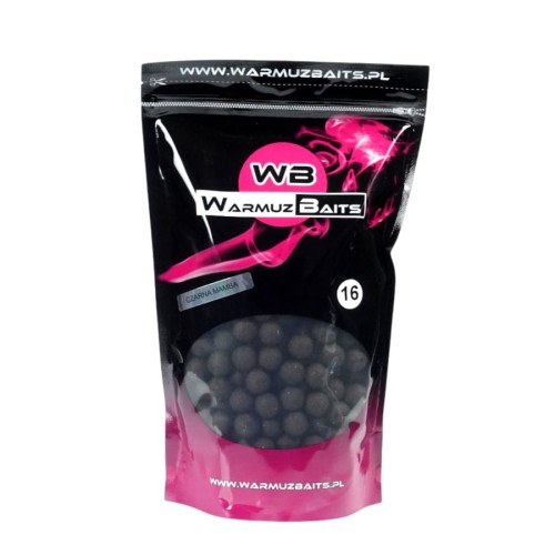 Przejdź do produktu WARMUZ BAITS kulki zanętowe Czarna Mamba 16mm, 900 g