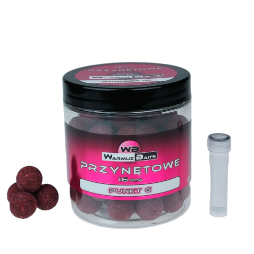 Przejdź do produktu WARMUZ BAITS kulki przynętowe Punkt G 16mm, 250 ml + dopalacz