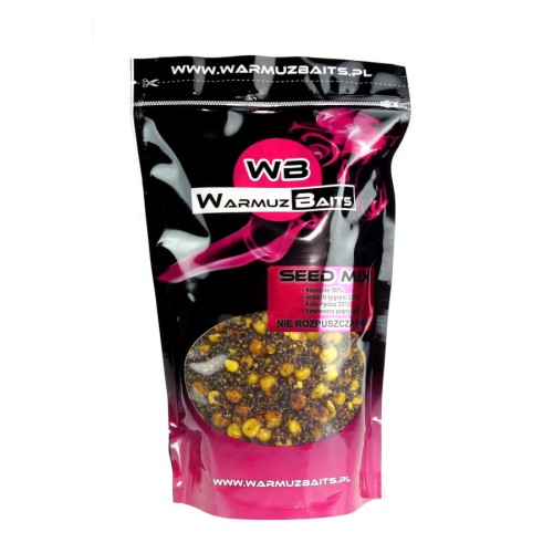 Przejdź do produktu WARMUZ BAITS ziarna Truskawka Krem SEED MIX, 900 g
