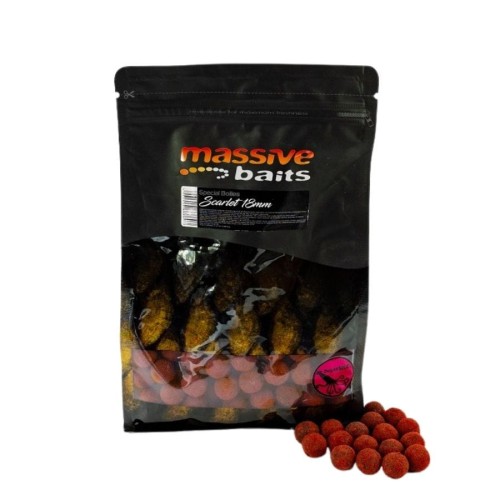 Przejdź do produktu MASSIVE BAITS kulki zanętowe Scarlett 18mm, 1kg 