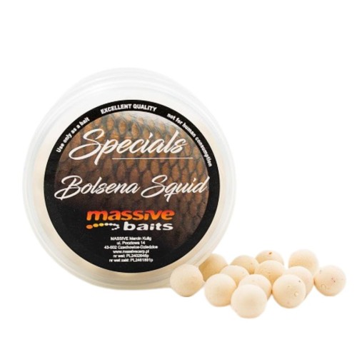 Przejdź do produktu MASSIVE BAITS kulki Pop Up Bolsena Squid 11mm, 150 ml