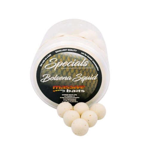Przejdź do produktu MASSIVE BAITS kulki Pop Up Bolsena Squid 14mm, 200 ml
