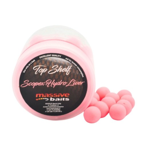 Przejdź do produktu MASSIVE BAITS kulki Pop Up Scopex Hydro Liver 14mm, 200 ml