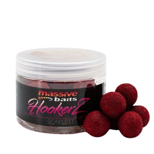 Przejdź do produktu MASSIVE BAITS HOOKERZ kulki przynętowe Scarlett 22mm, 300 ml