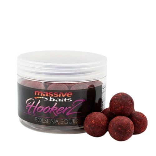 Przejdź do produktu MASSIVE BAITS HOOKERZ kulki przynętowe Bolsena Squid 22mm, 300 ml