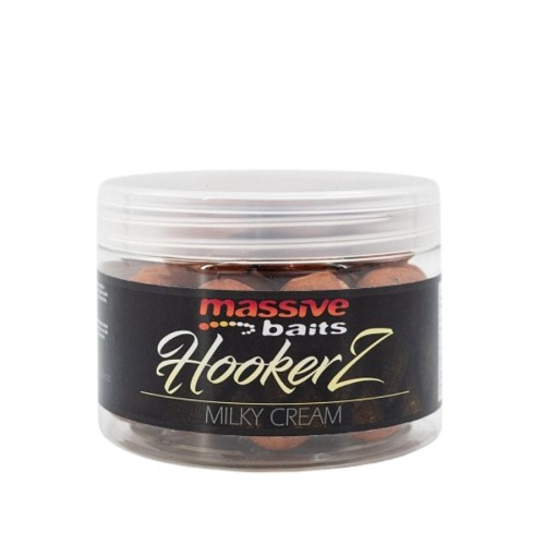 Przejdź do produktu MASSIVE BAITS HOOKERZ kulki przynętowe Milky Cream 18mm, 300 ml