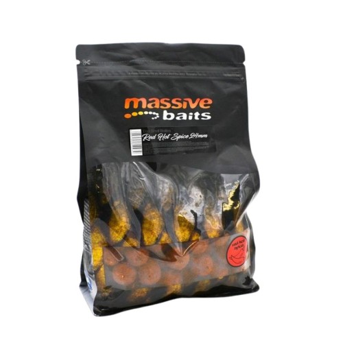 Przejdź do produktu MASSIVE BAITS kulki zanętowe Red Hot Spice 24mm, 1kg