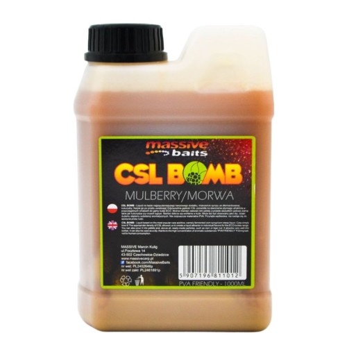 Przejdź do produktu MASSIVE BAITS liquid CSL Boomb Mulberry, 1000 ml