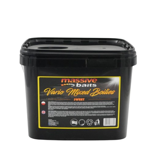 Przejdź do produktu MASSIVE BAITS kulki zanętowe Sweet Vario Mixed Boiles 14/18/24mm, 5kg