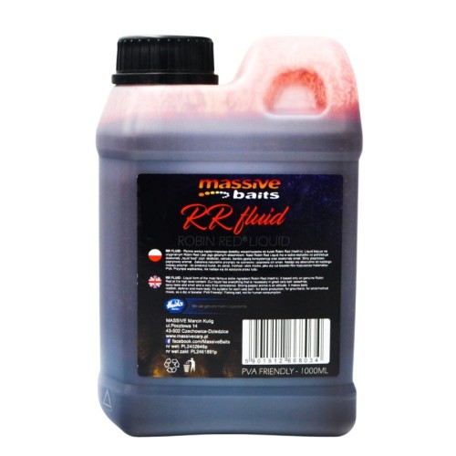 Przejdź do produktu MASSIVE BAITS liquid R.R. Fluid Robin Red, 1000ml