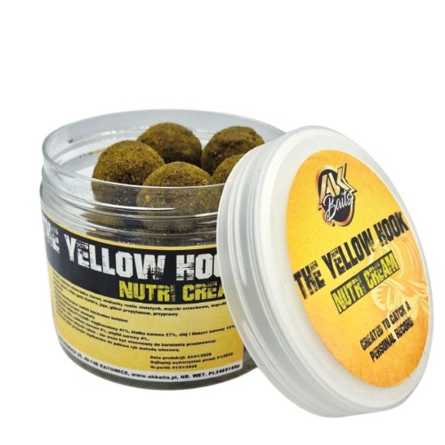 Przejdź do produktu AK BAITS kulki przynętowe NUTRI CREAM 20 mm, 200 ml