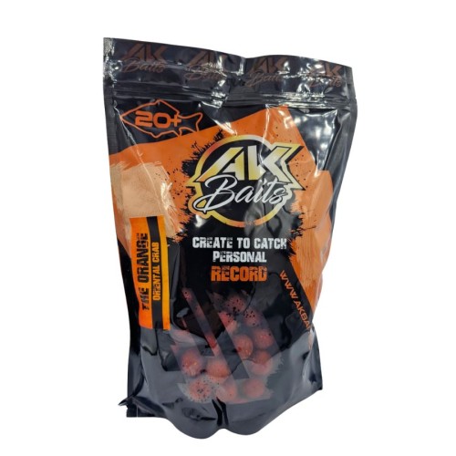 Przejdź do produktu AK BAITS kulki przynętowe THE ORANGE ORIENTAL CRAB 16 mm, 1 kg