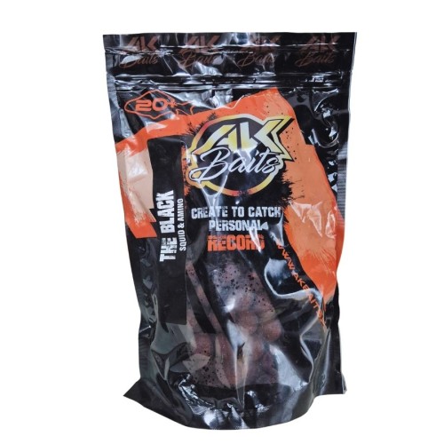 Przejdź do produktu AK BAITS kulki przynętowe THE BLACK SQUID&AMINO 24 mm, 1 kg