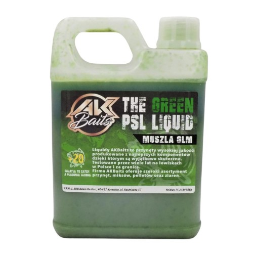Przejdź do produktu AK BAITS PSL Liquid Muszla GLM, 1000 ml