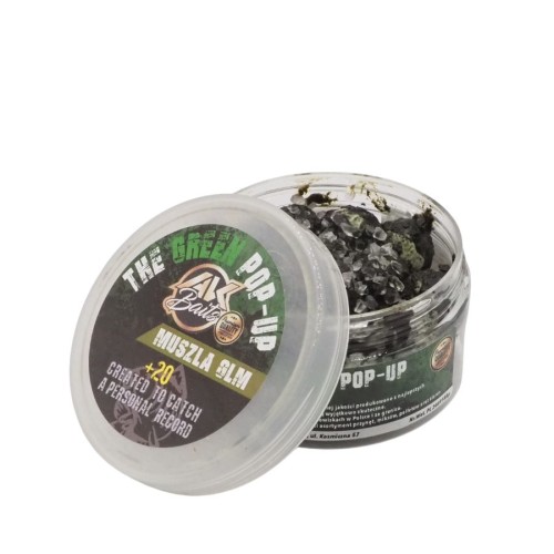 Przejdź do produktu AK BAITS kulki Pop Up Premium Muszla GLM 14mm, 100 ml