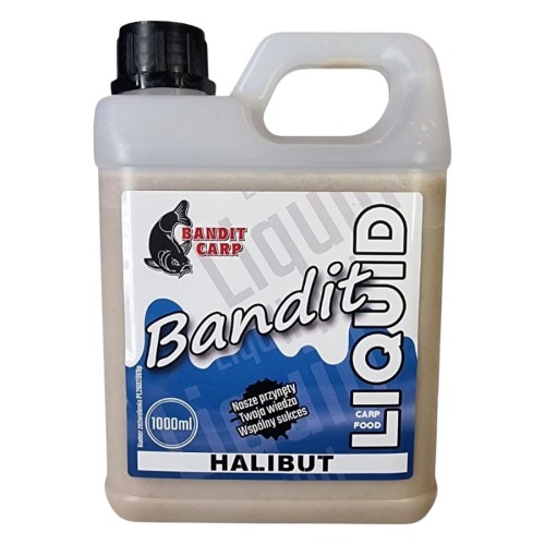 Przejdź do produktu BANDIT CARP liquid Halibut, 1000 ml