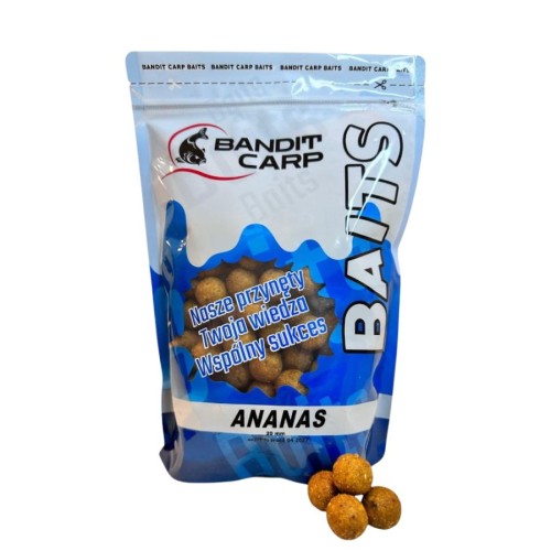 Przejdź do produktu BANDIT CARP kulki zanętowe Ananas 20mm, 1kg