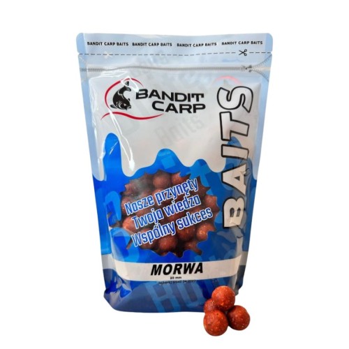 Przejdź do produktu BANDIT CARP kulki zanętowe Morwa 20mm, 1kg