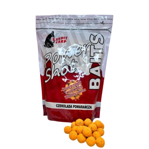 Przejdź do produktu BANDIT CARP kulki zanętowe Czekolada Pomarańcza 18mm, 1kg