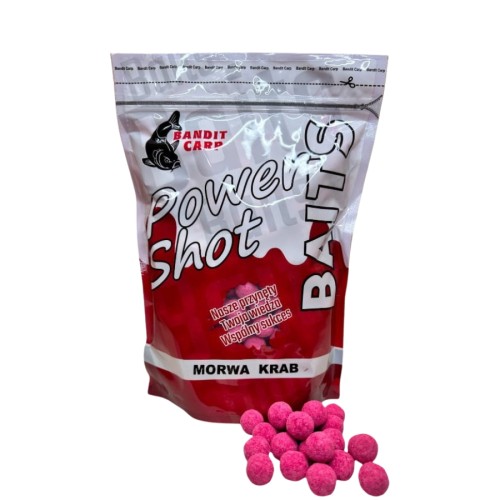 Przejdź do produktu BANDIT CARP kulki zanętowe Morwa Krab 18mm, 1kg