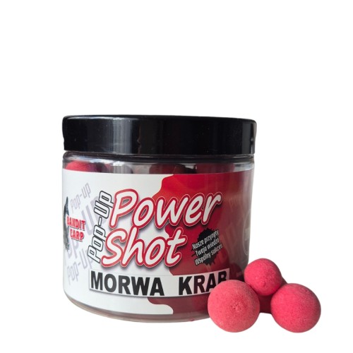 Przejdź do produktu BANDIT CARP kulki Pop Up Morwa Krab 10/16mm, 200 ml