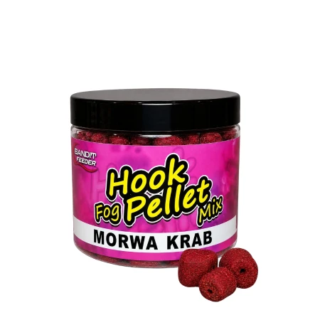 Morwa Krab 8-10mm Pellet Haczykowy Bandit Carp 200ml.jpg