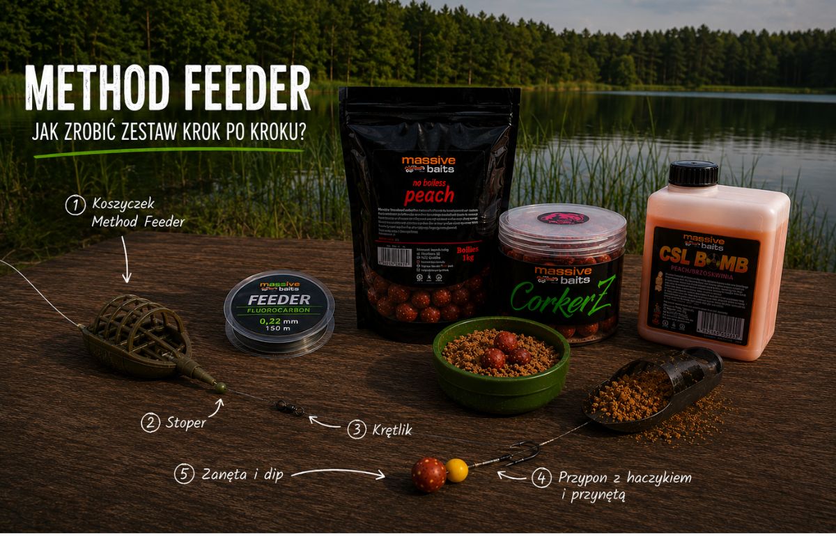 Method Feeder – jak zrobić skuteczny zestaw krok po kroku?